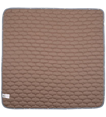 Müsli Teppi - Teppi - 90x90 cm - Stjörnur - Jasmin Blue/Hárnærin