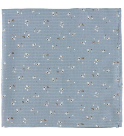 Müsli Spucktücher - 2er-Pack - 75x75 - Sterne - Jasmin Blue/Spül