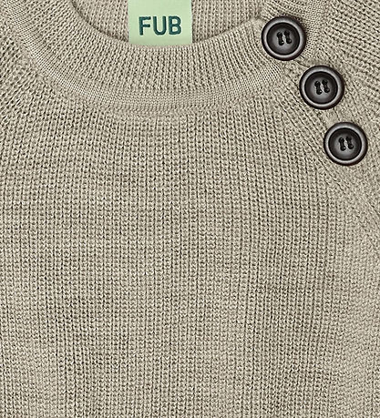 FUB Blússa - Prjónað - Ull - Hafrablöndu