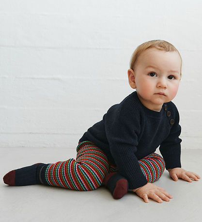FUB Socken - Wolle - Rib - 2er-Pack - Dark Navy