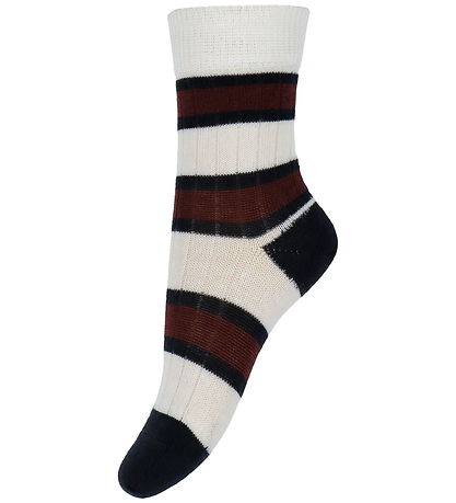 FUB Socken - Wolle - Rib - 2er-Pack - Ecru