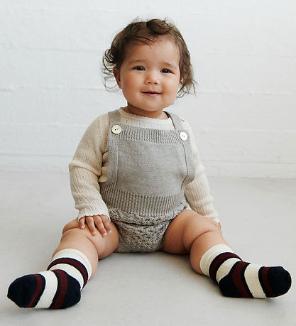 FUB Socken - Wolle - Rib - 2er-Pack - Ecru