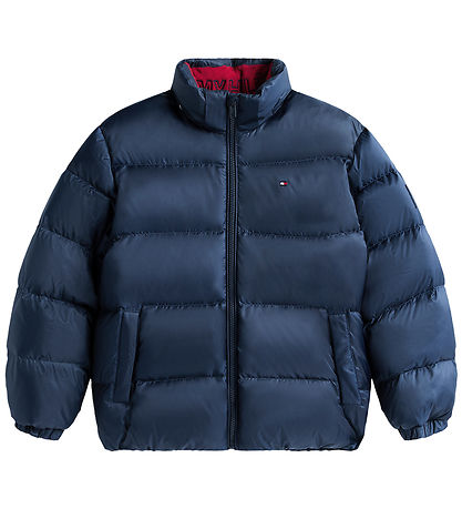 Tommy Hilfiger Dúnúlpa - Essential Down - Dark Nótt Dökkblátt