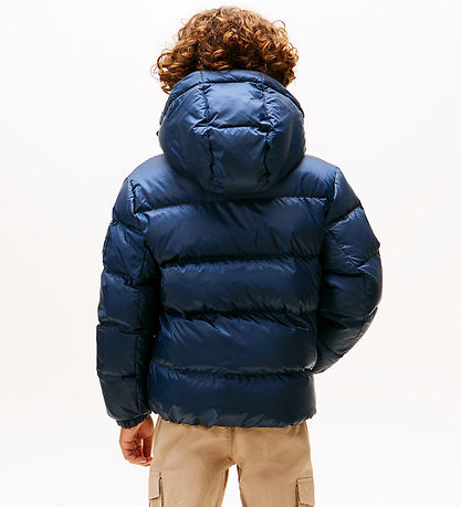 Tommy Hilfiger Dúnúlpa - Essential Down - Dark Nótt Dökkblátt