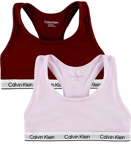 Calvin Klein Topit - 2 kpl - Vaaleanlila/Vadelmasuklaa