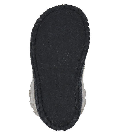 Huttelihut Slippers - Wool - Camel Melange
