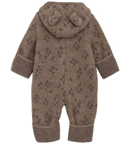 Huttelihut Pramsuit - Wool Fleece - Etherea w. Ears