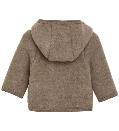 Huttelihut Cardigan - Wool fleece - Savannah Melange