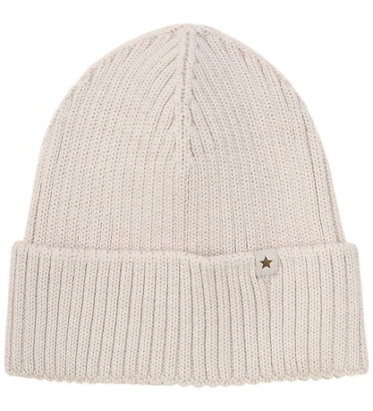 Huttelihut Beanie - Wool - Knitted - Sand Melange