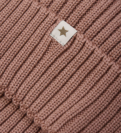 Huttelihut Beanie - Wool - Knitted - Burlwood