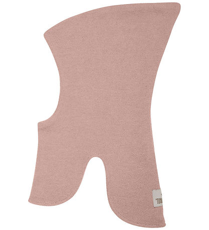 Huttelihut Balaclava -2-layer - Wool - Knitted - Mahogany Rose