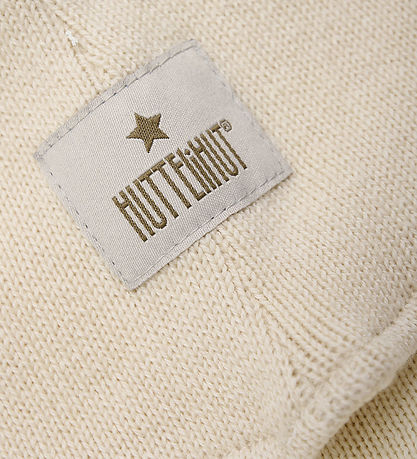Huttelihut Balaclava - 2-layer - Wool - Knitted - Sand Melange