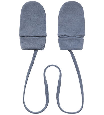 Name It Mittens - Wool - NbmWillit - Folkstone Grey