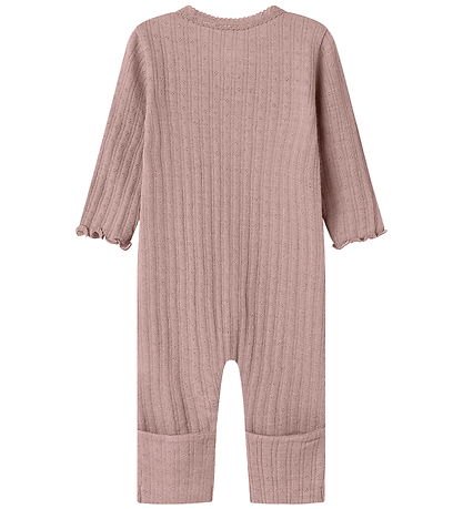 Name It Pyjamapak - Wol/Zijde - Rib - NbfWossa - Gewei