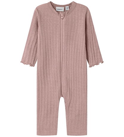 Name It Pyjamapak - Wol/Zijde - Rib - NbfWossa - Gewei