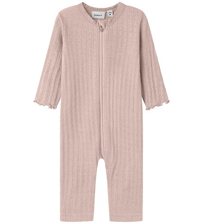 Name It Pyjamapak - Wol/Zijde - NbfWossa - Shadow Grijs