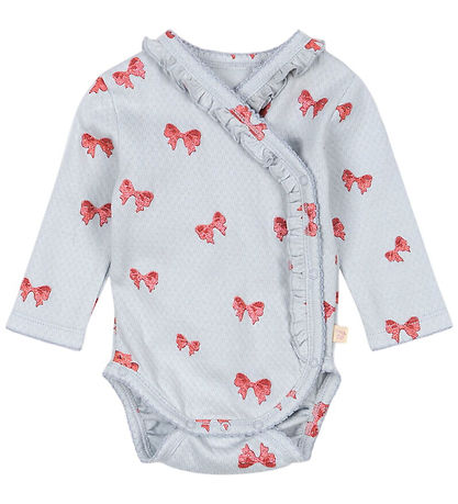 Konges Sløjd Wrap samfella l/e - Sui - Rosia Blue Bow
