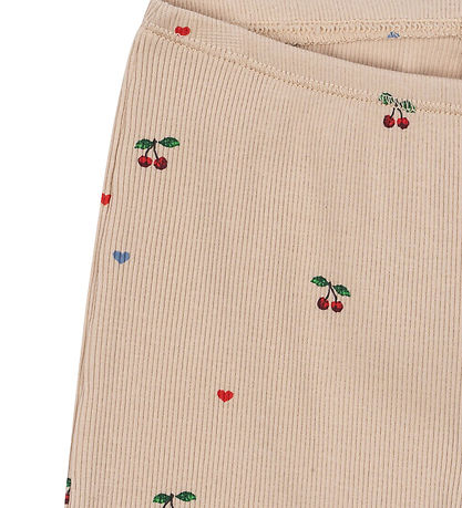 Konges Sløjd Trousers - Rib - Ella - Cherry Coeur Blush