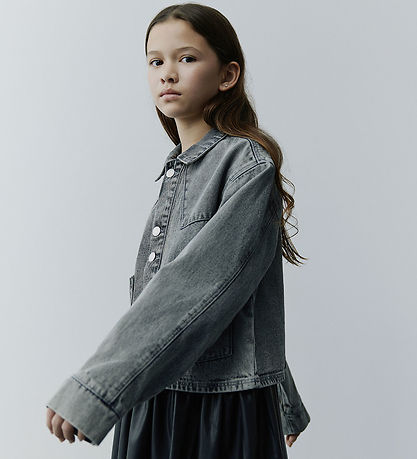 Sofie Schnoor Denim Jacket - Amayasy - Stone Grey