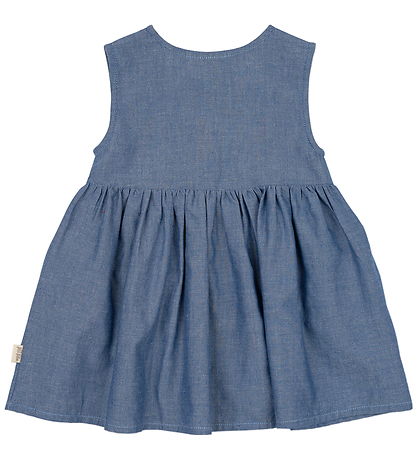 Petit Piao Kleid k/ä - Denim Blue