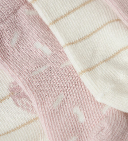 Name It Socks - NbfNupcake - 2-Pack - Cloud Dancer/Burnished L