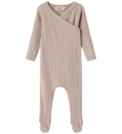 MarMar Pyjamahaalari M. Jalat - Pointelle - Rubello - Soft Beige