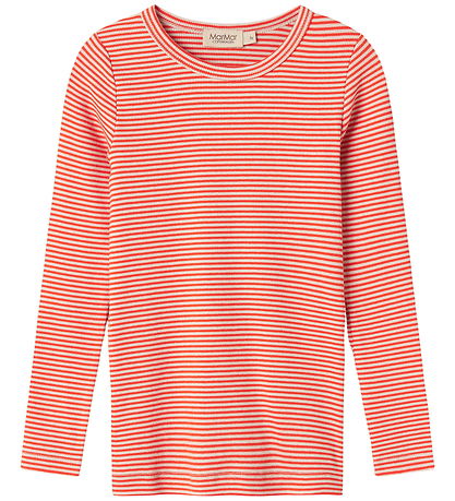 MarMar Blouse - Rib - Modal - Tani - Red Stripe