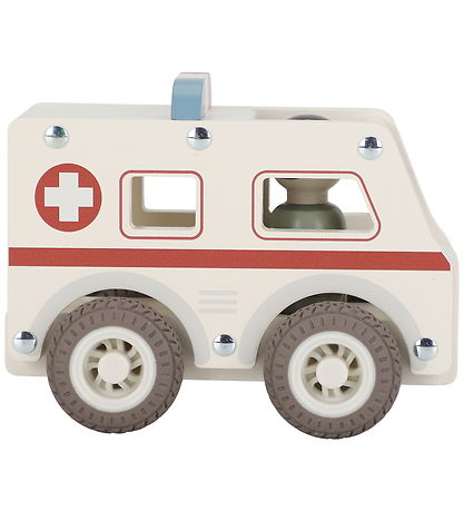 Little Dutch Ambulance w. Wooden figure