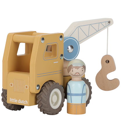 Little Dutch Kranbil m. Träfigur