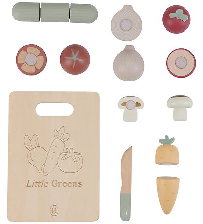 Little Dutch Wooden Toy - Cutting Board w. Vegetables