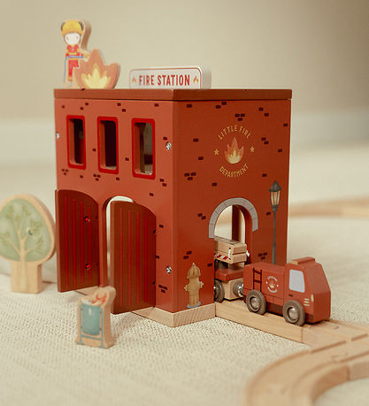 Little Dutch Brandstation - Trä