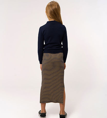 The New Skirt - Rib - TnPriscilla - Navy Blazer Striped