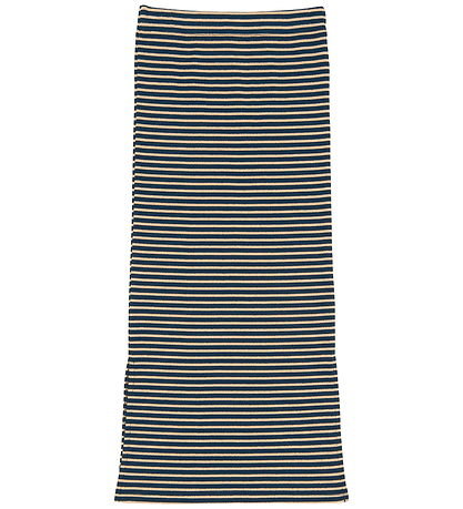 The New Skirt - Rib - TnPriscilla - Navy Blazer Striped