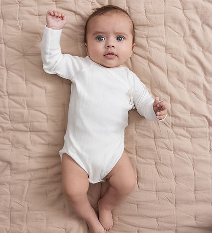MarMar Wrap samfella l/e - Rib - Belita - Mildur White