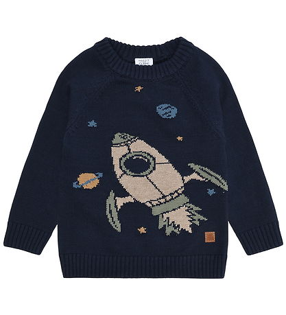 Hust and Claire Blouse - Knitted - Pelle - More Navy