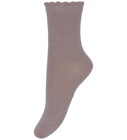 Hust and Claire Socks - 3-Pack - Footy - Pale Mauve
