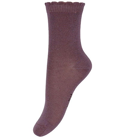 Hust and Claire Socks - 3-Pack - Footy - Pale Mauve