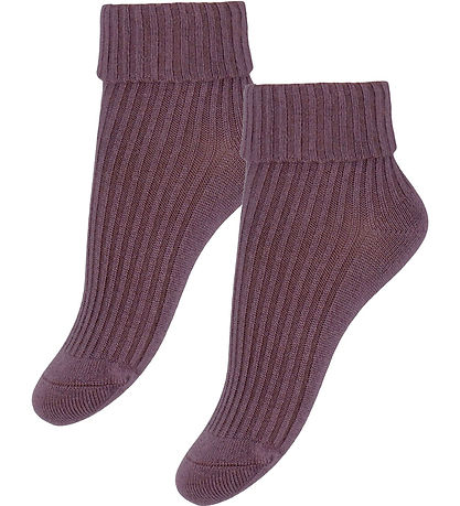 Hust and Claire Socks - 2-Pack - Flosi - Pale Mauve