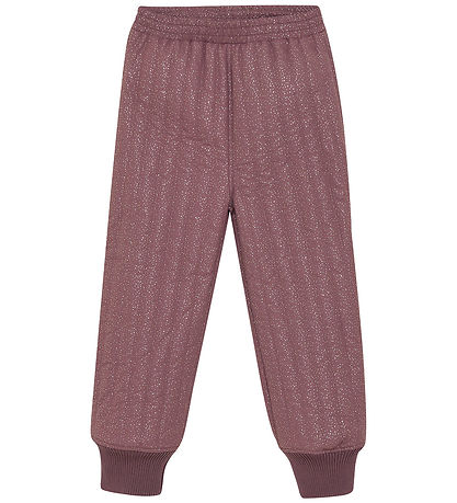 En Fant Thermo Set w. Ruffles/Glitter - Rose Taupe
