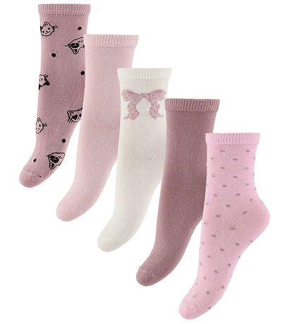 Name It Sokken - 5-pack - NmfVinni - Cloud Danser/Bow