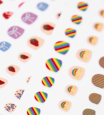 That's Mine Nails Stickers - 180 pcs - Red