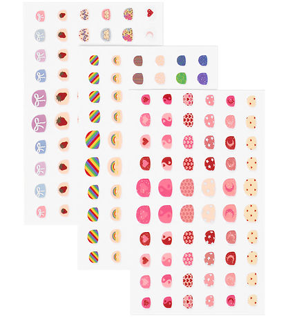 That's Mine Nails Stickers - 180 pcs - Red
