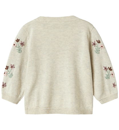Name It Cardigan - Knitted - NbfNussy - Peyote Melange
