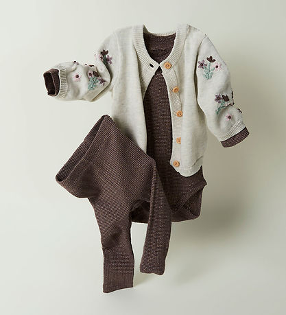Name It Cardigan - Knitted - NbfNussy - Peyote Melange