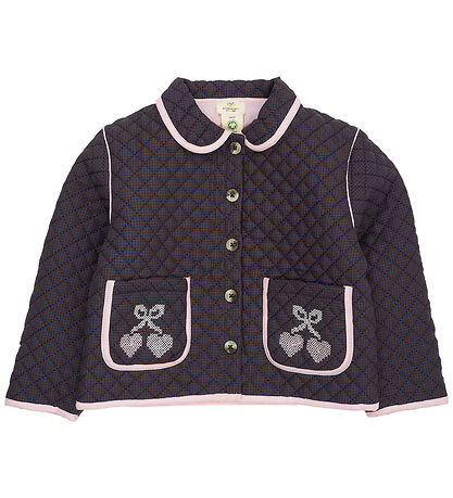 Copenhagen Colors Jacket - Quilted - Brown/Blue Check