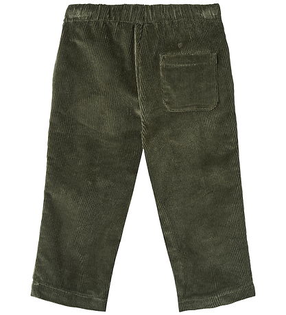 Copenhagen Colors Corduroy Trousers - Dark Green