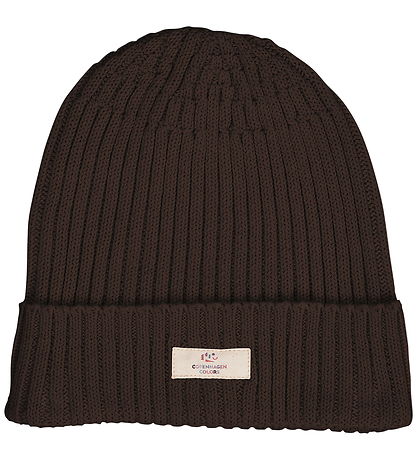 Copenhagen Colors Beanie - Knitted - Dark Brown