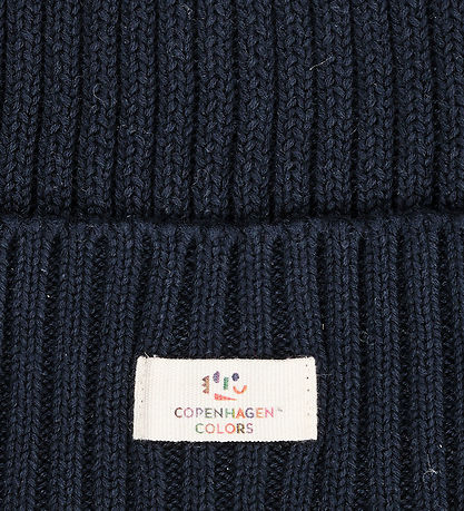 Copenhagen Colors Beanie - Knitted - Navy