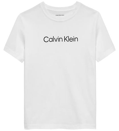 Calvin Klein T-shirt - Inst. Logo - Bright White