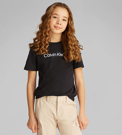 Calvin Klein T-shirt - Inst. Logo - CK Black